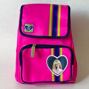 NWT Barbie Hot Pink Retro Girls Backpack